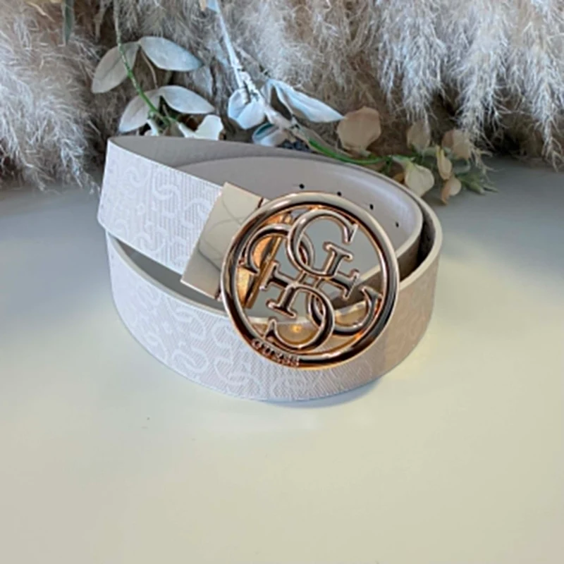 GUESS STACEY REVERSIBLE BELT BW9319P6135 - OWB BEIGE/ OFF WHITE