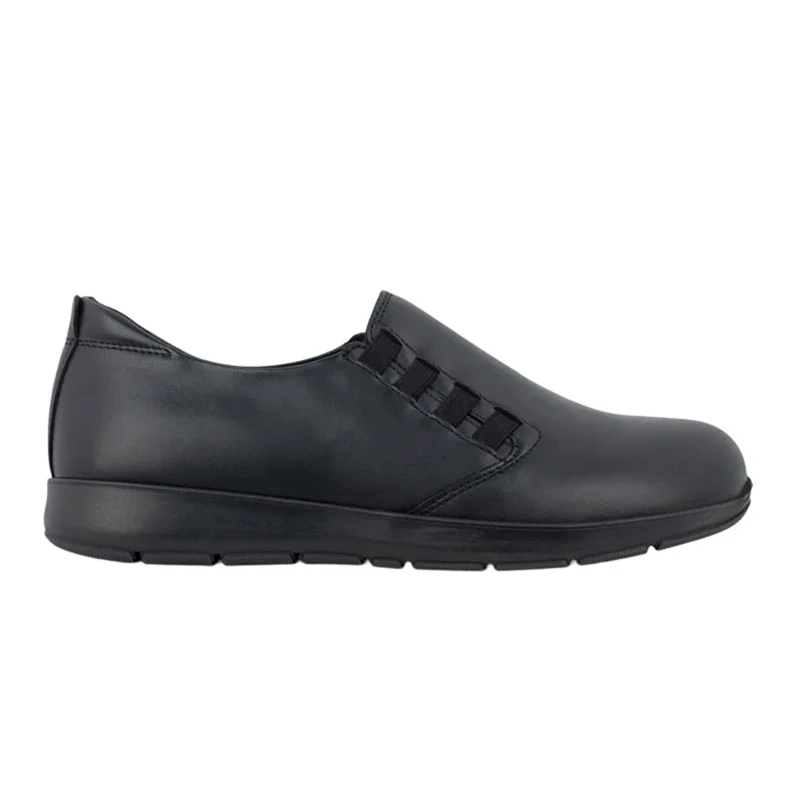 New Feet dameloafer - Zwart