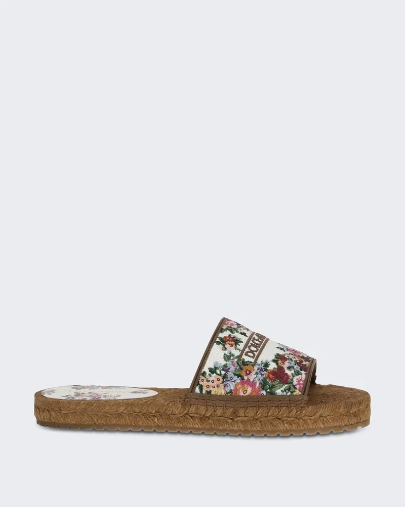 Dames Espadrilles Slippers Wit