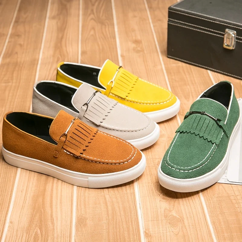 Heren loafers Suède vrijetijdsschoenen