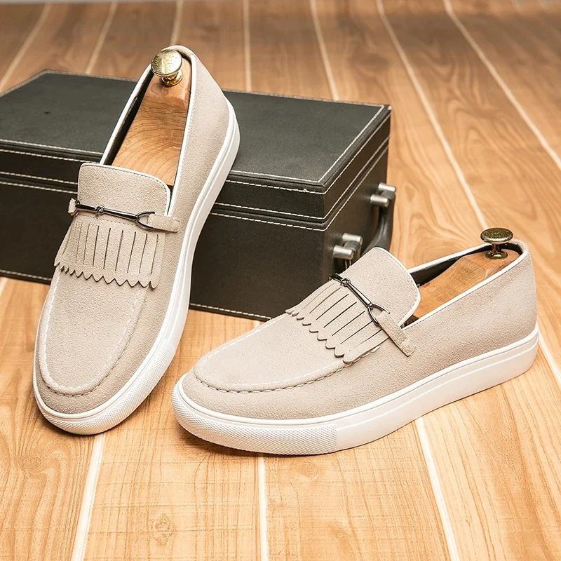 Heren loafers Suède vrijetijdsschoenen
