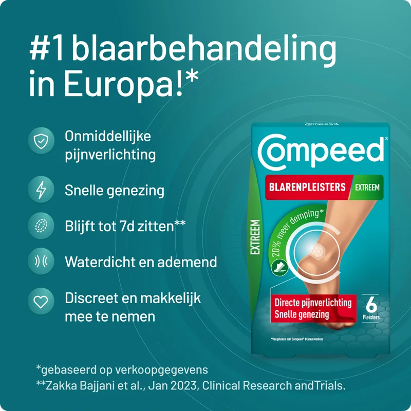 Compeed Blarenpleister extreme 6.00 Stuks