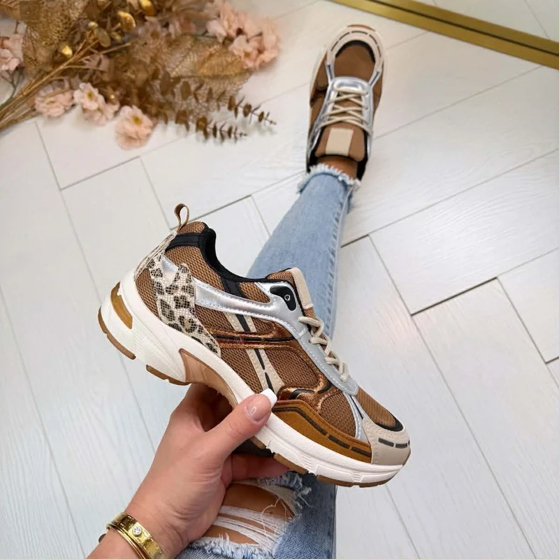 SHAUNA SNEAKER 8-502 - BRONZE