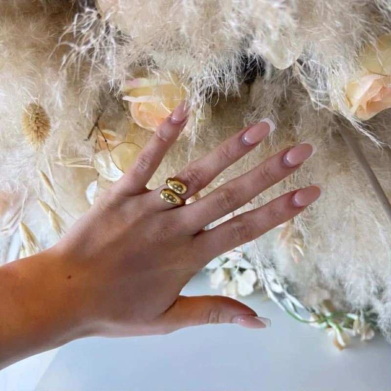 SPARK SWIRL RING - GOLD