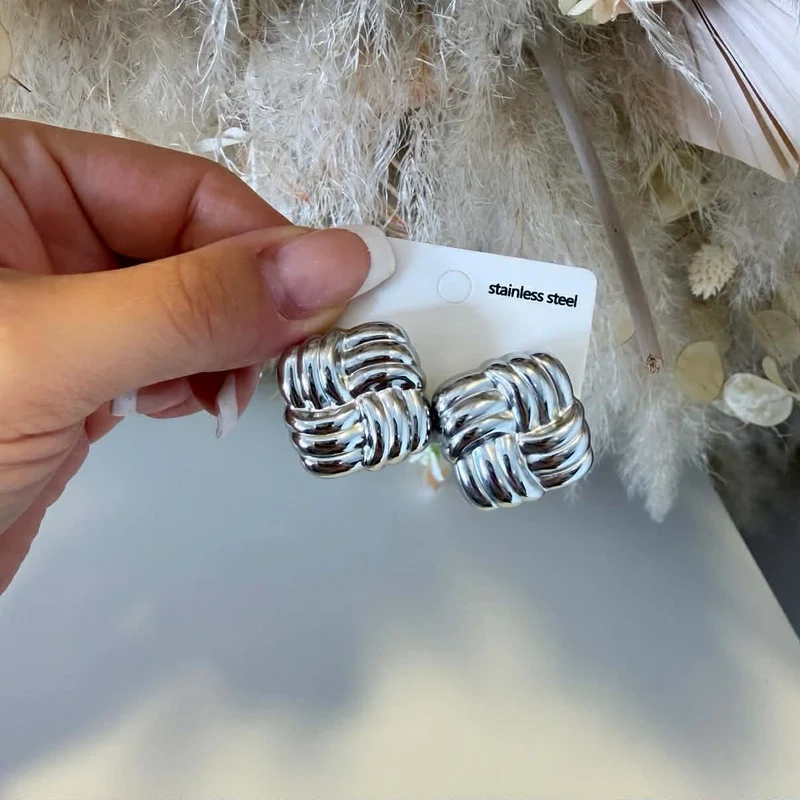 YENTE EARRING AGS-001 - SILVER