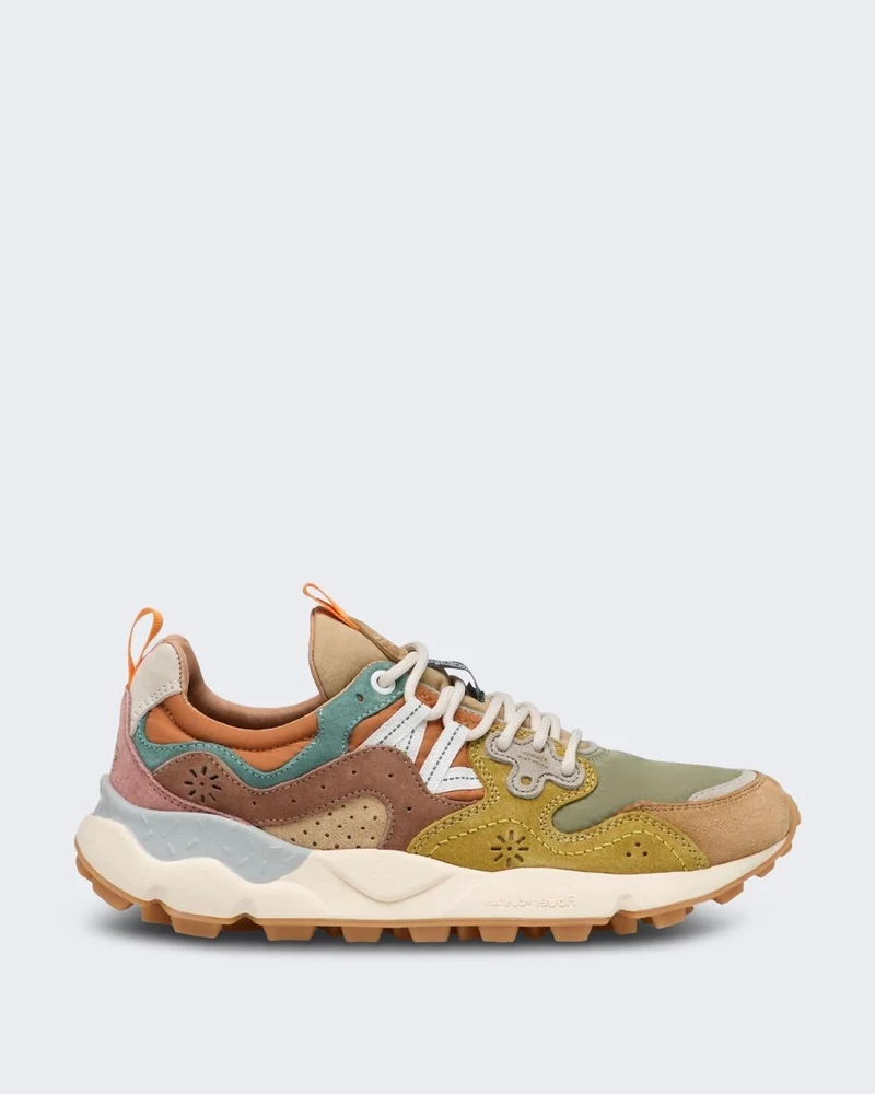 Flower Mountain Heren Yamano 3 Sneaker Bruin