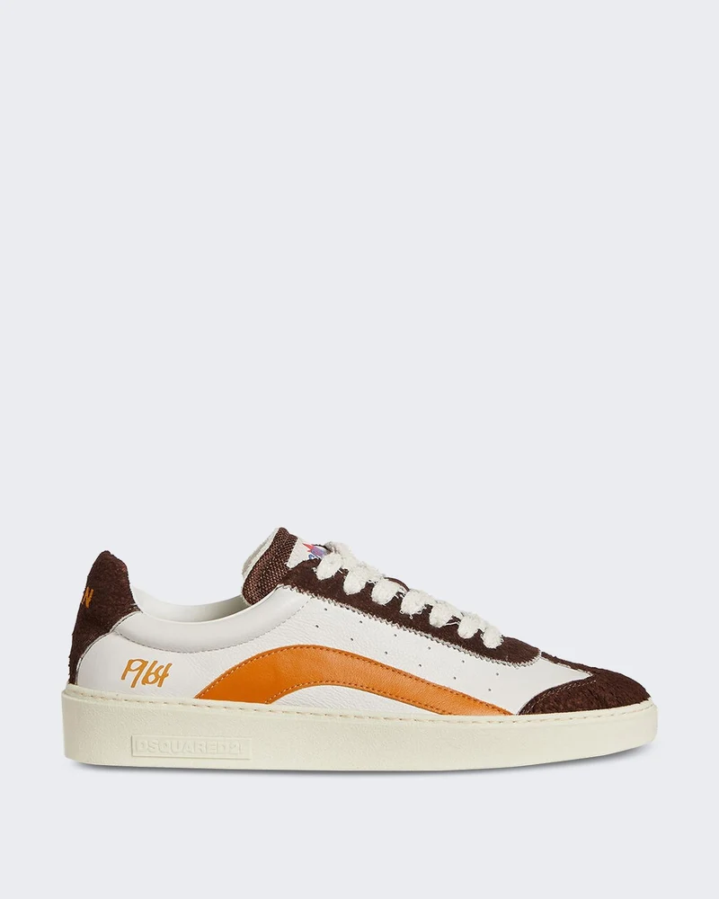 Heren Rider Sneaker Bruin/Oranje