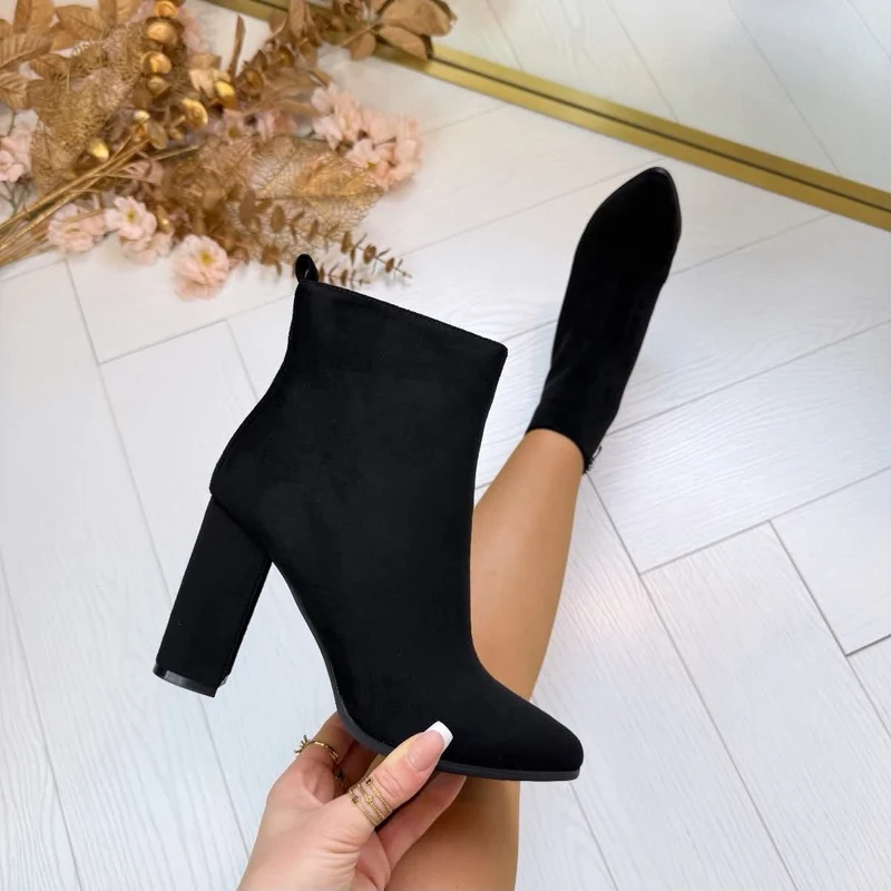 SUEDINE HAKLAARSJE 6010-89 - BLACK/SUE