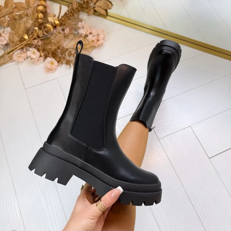 BASIC BOOT A-796 - BLACK