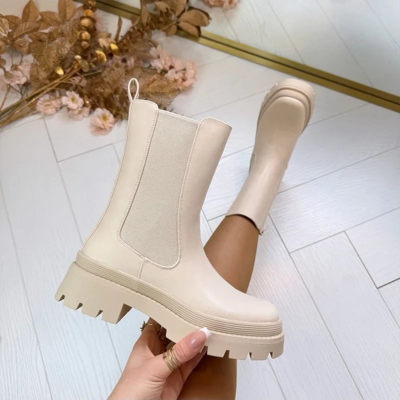 BASIC BOOT A-796 - BEIGE