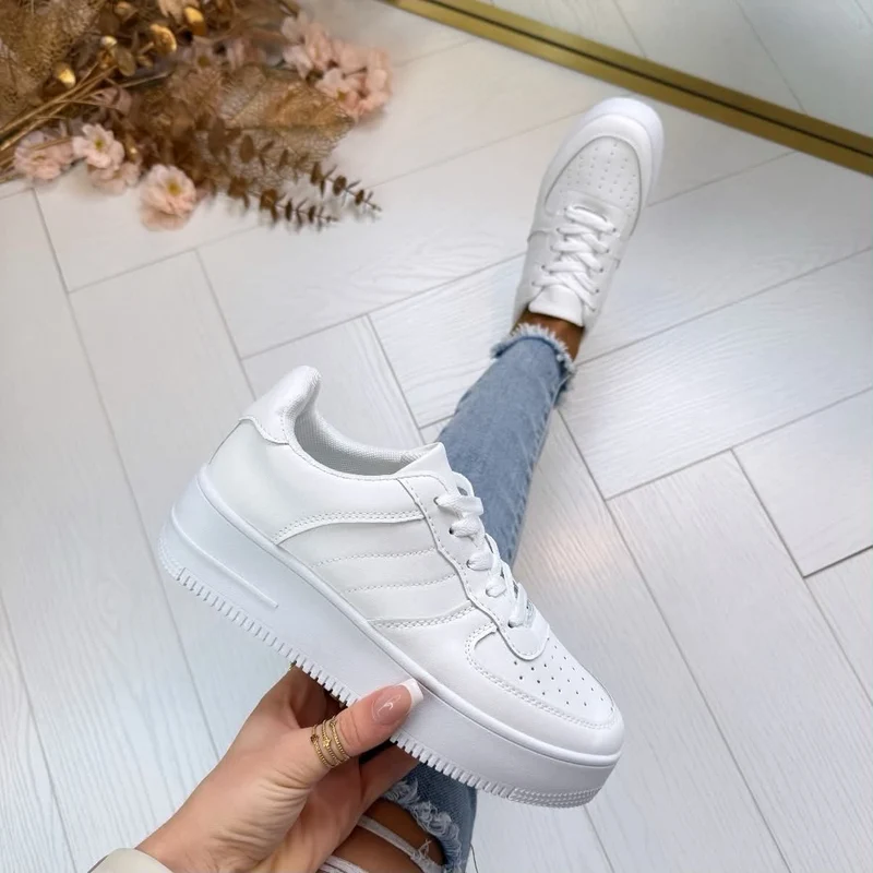 BASIC SNEAKER R-517 - WHITE