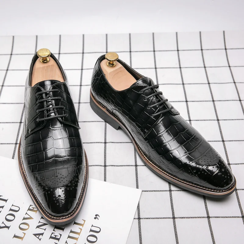 Formele herenloafers met veters