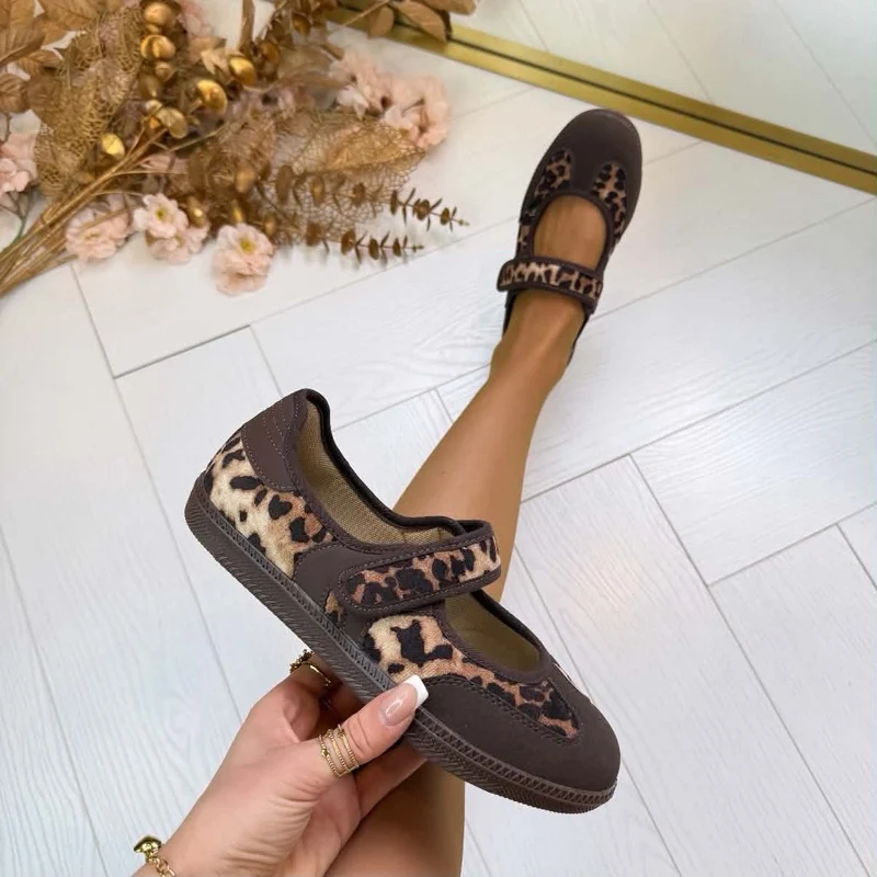 *SALE* NICKY INSTAPPER 8-284 - LEOPARD