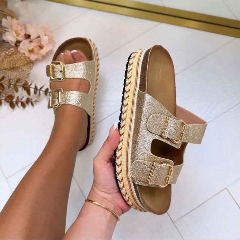 *SALE* LIMA SLIPPER 903-629 - OR (GOLD)