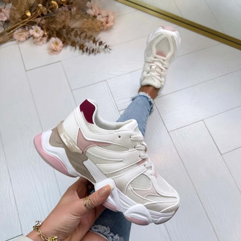 NICKY SNEAKER BS2228/2238 - WHITE/PINK
