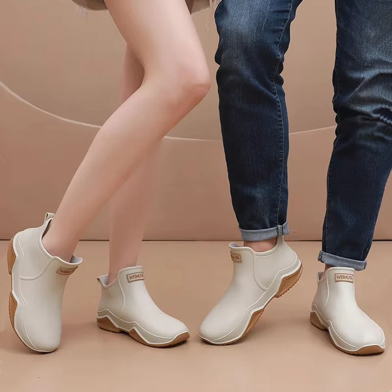 Unisex Regenschoenen Enkel Dames Waterdichte Schoenen