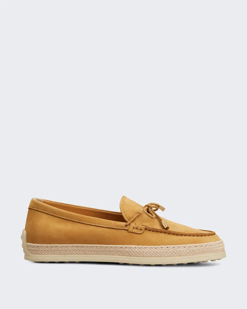 Tods Dames Gomma Rafia 92K Laccetto Termi loafers