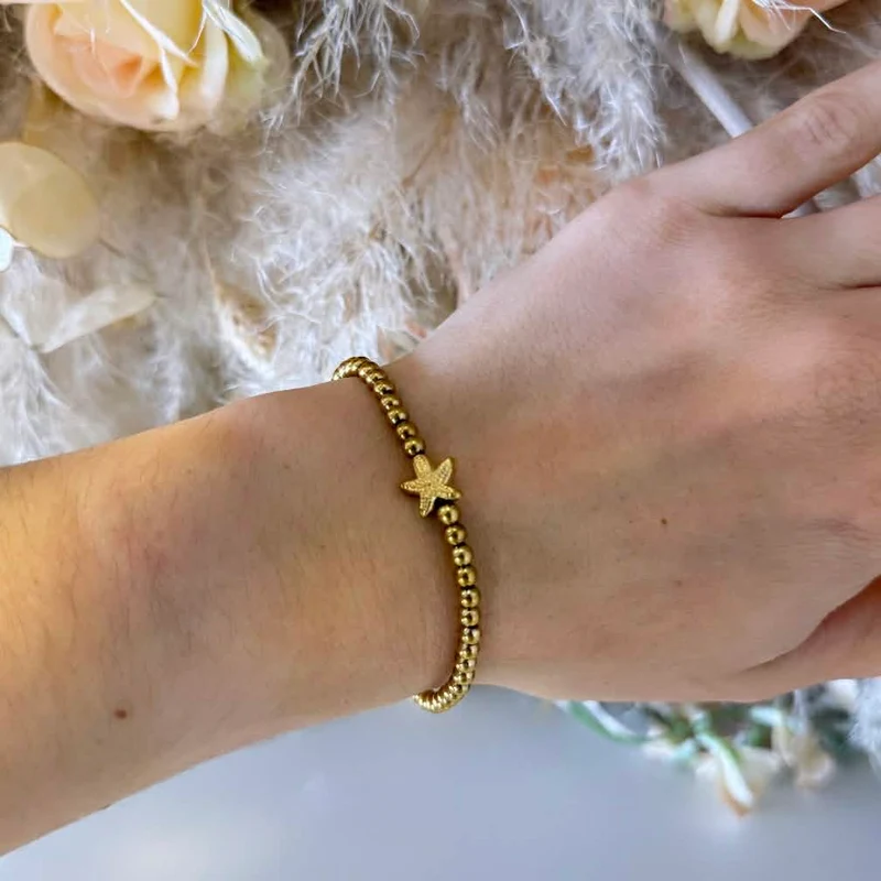 STAR BRACELET B1086 - GOLD
