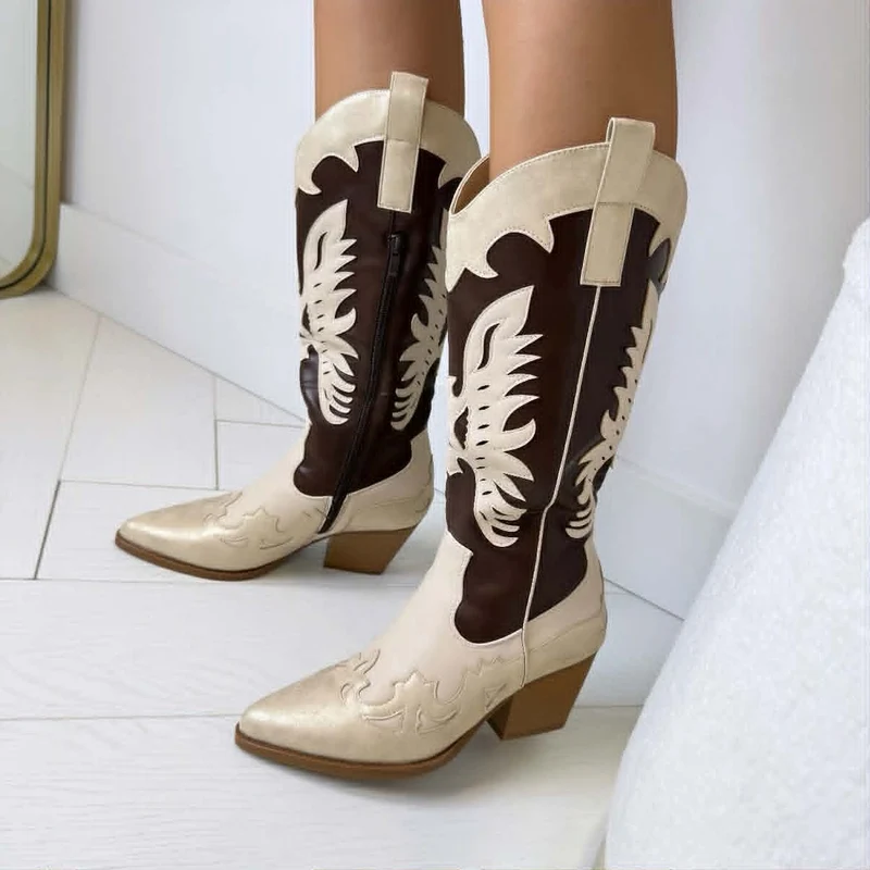 *ACTIE* FIEN WESTERN LAARS DES672 - GOLD/BEIGE