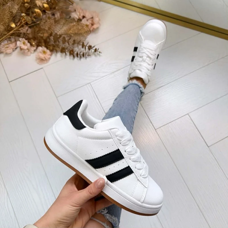 STRIPE SNEAKER 2001 - WHITE