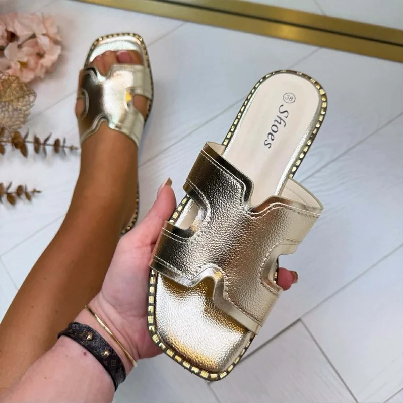 *SALE* HERMIEN SLIPPER CH031 - GOLD