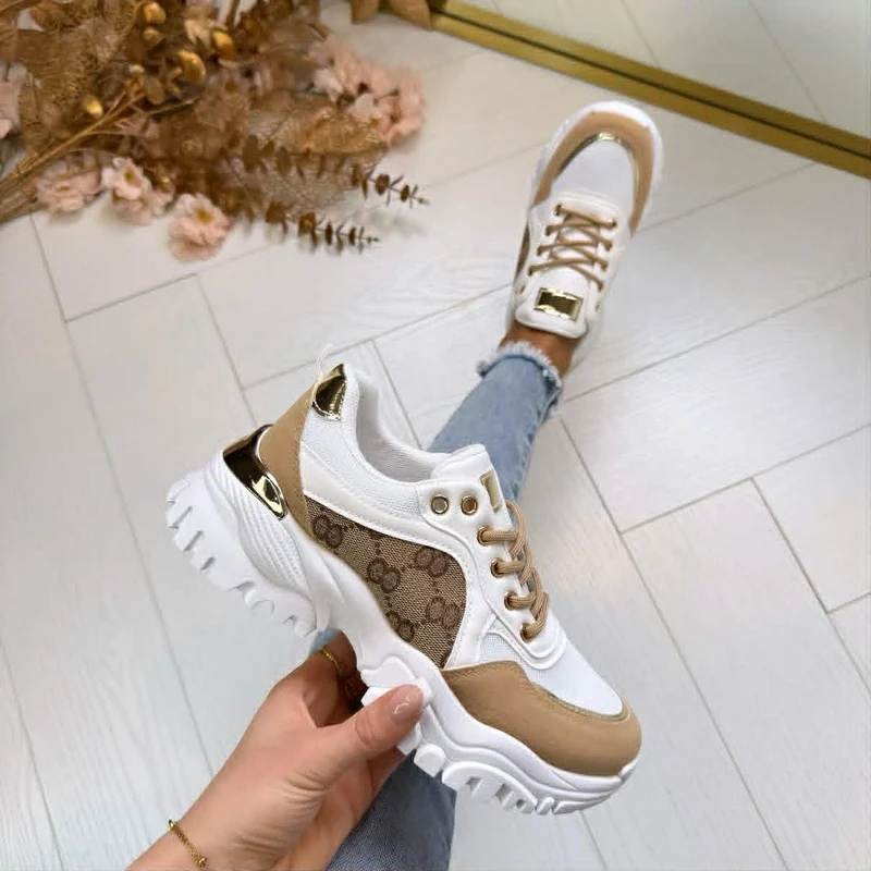 *SALE*GEORGIA SNEAKER KK-315 - WHITE
