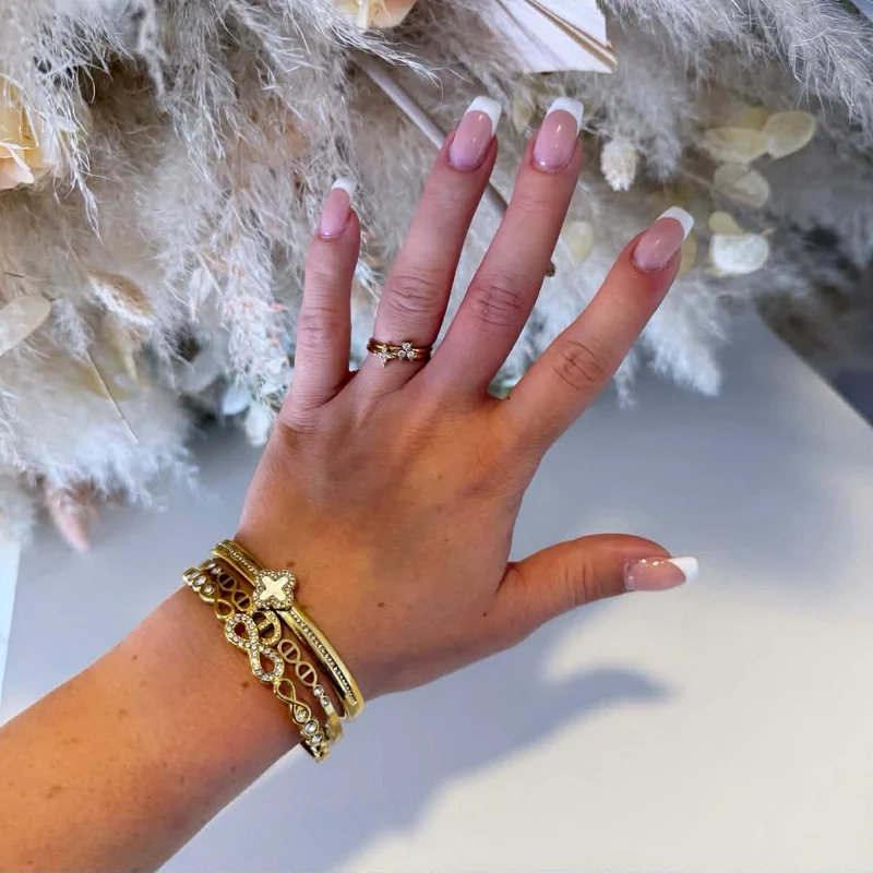 SET SPARK RING - GOLD