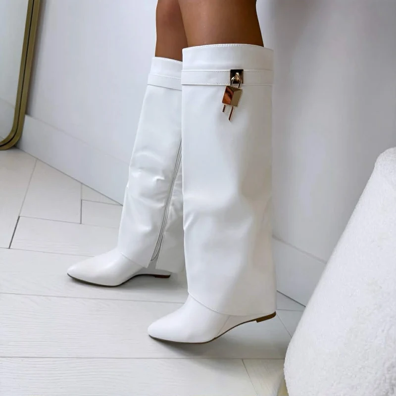 HAILY LAARS MET SLEEHAK DES8503 - WHITE/PU