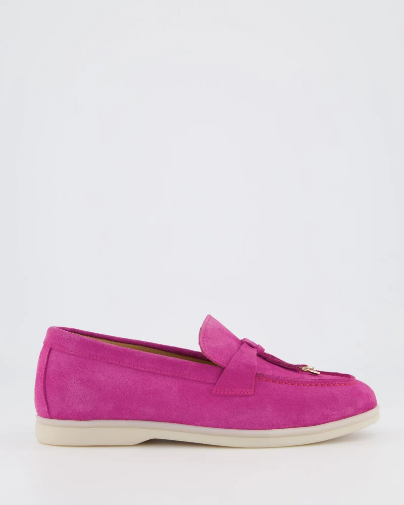 Atelier Verdi Dames Nina Loafer Fuxia