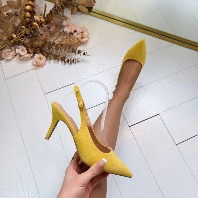 *SALE* RIANNE HEEL L-56 - YELLOW