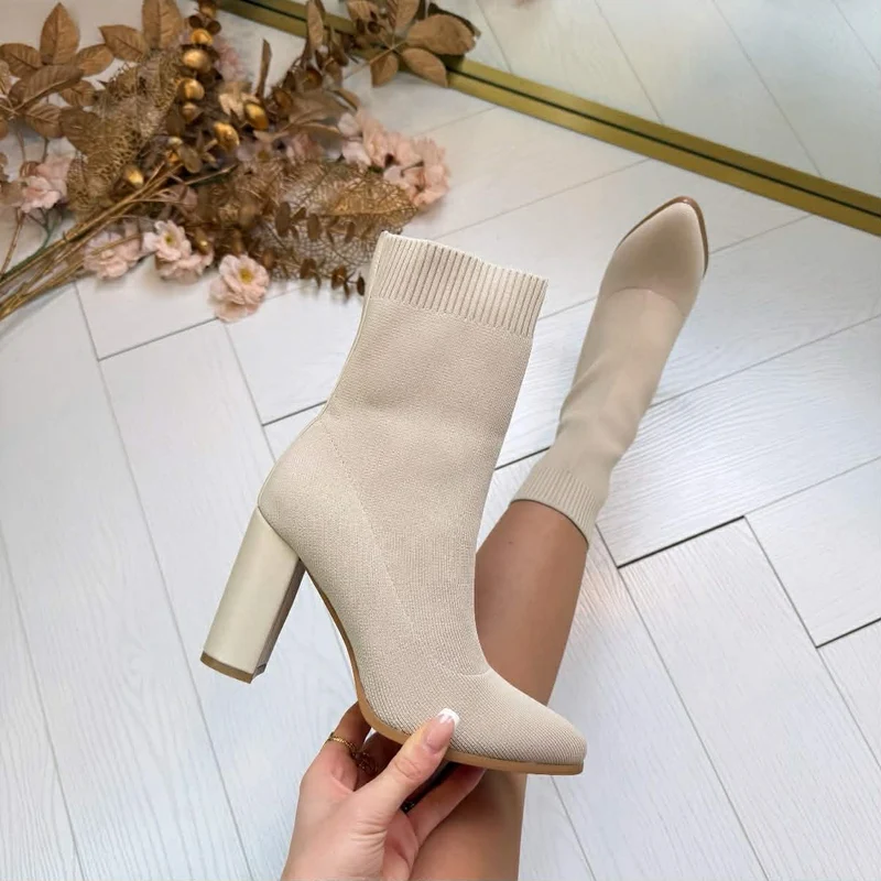 SOCK HAKLAARSJE DE1123 - BEIGE