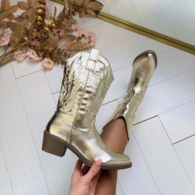 *ACTIE* COWBOY LAARS SHORT DEN928 - GOLD