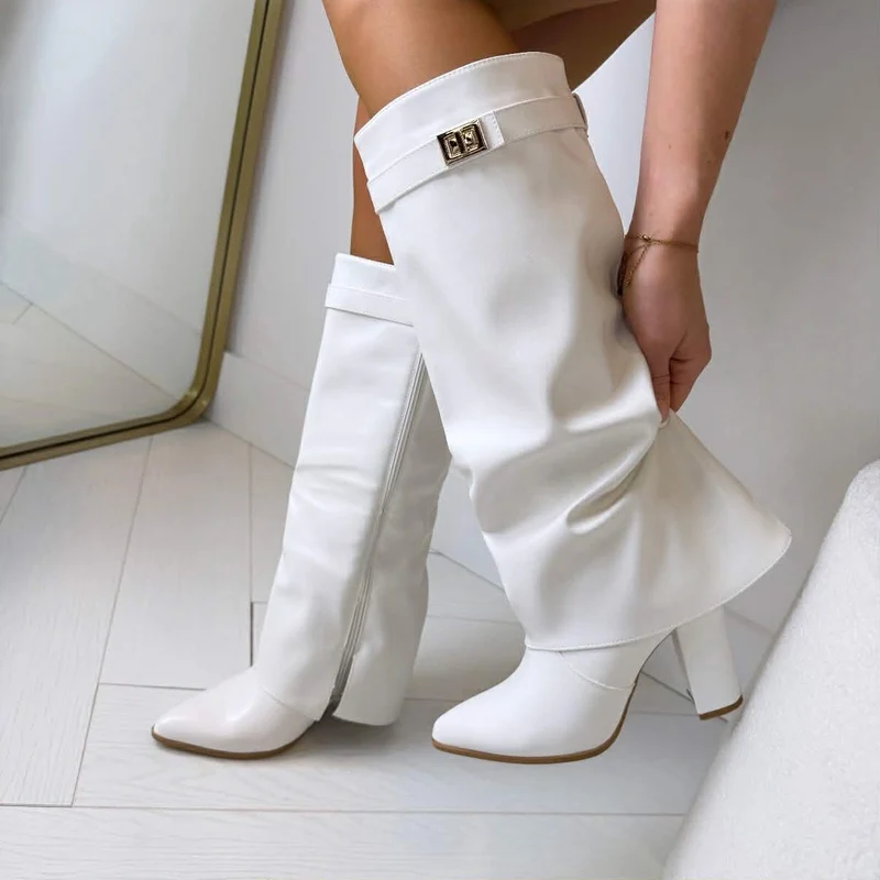 LISA LAARS DES8063 - WHITE/PU