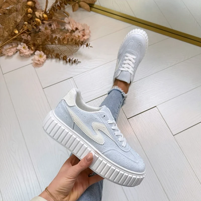 *SALE* GLAMOUR SNEAKER LX-352 - BLUE