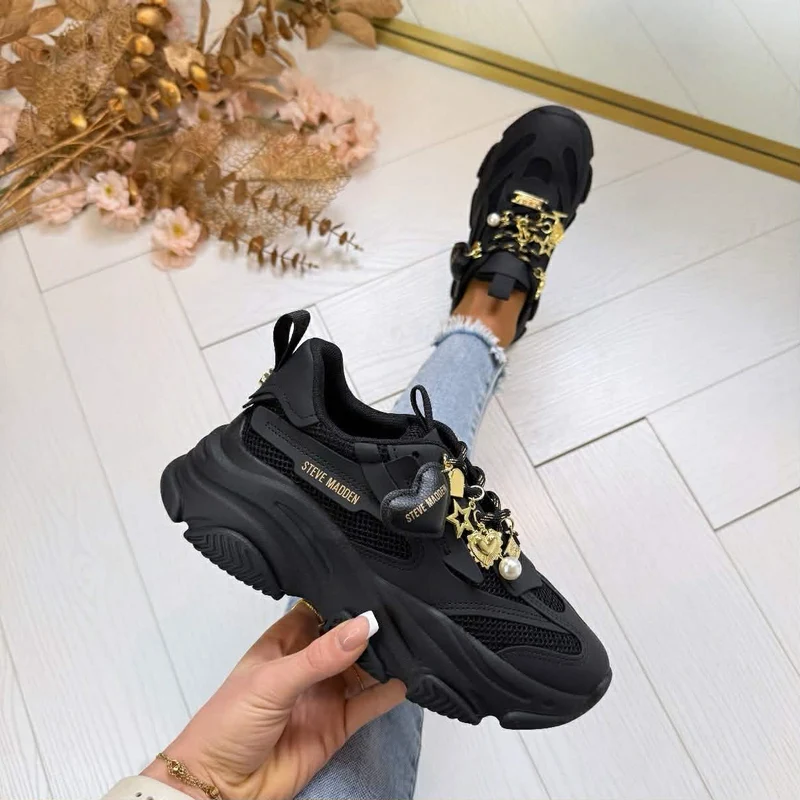 STEVE MADDEN POSSESSION-**HE** SNEAKER 7001 - BLACK