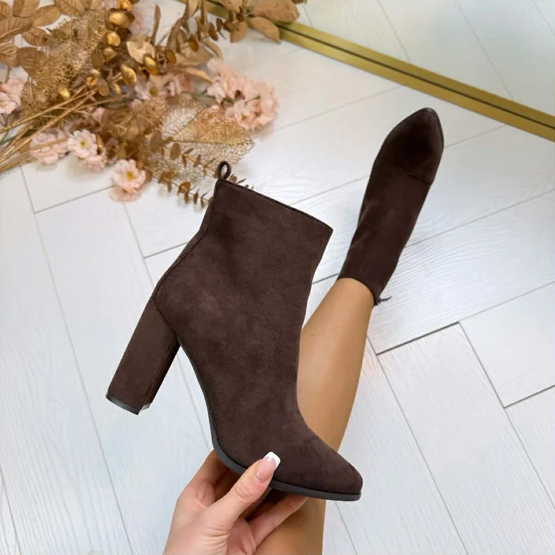 SUEDINE HAKLAARSJE 6010-89 - BROWN/SUE
