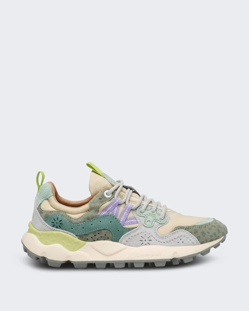 Flower Mountain Dames Yamano 3 Sneaker Groen