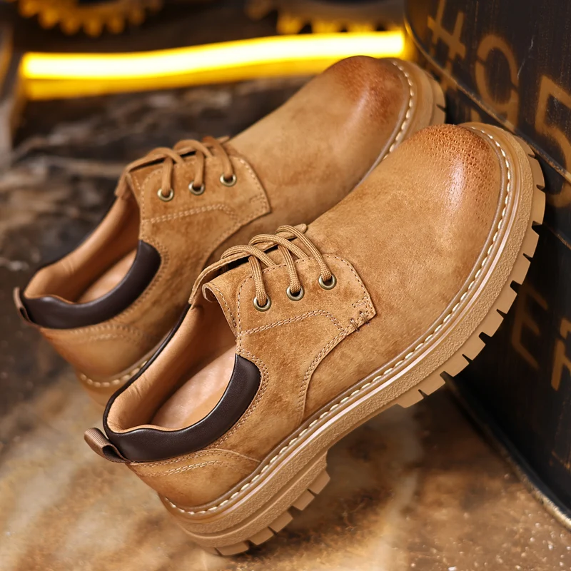Heren PU lederen vrijetijdsschoenen Oxfords met veters