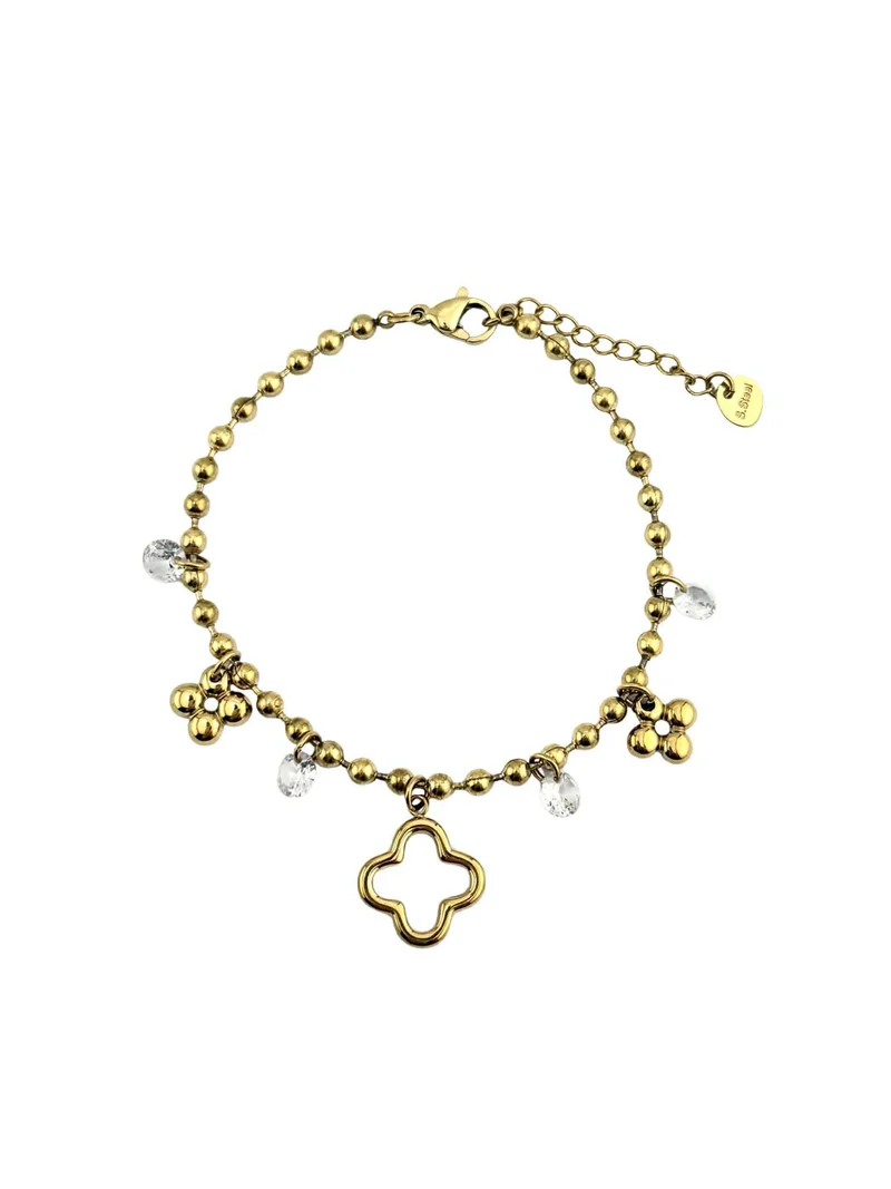 KLAVER BRACELET B1003 - GOLD