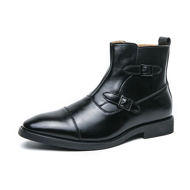Heren schoenen enkellaarzen
