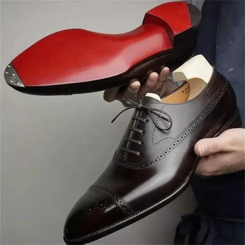 Oxfords met vleugeltip