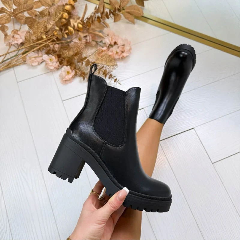ELINE HAKBOOT DES620P - BLACK/PU