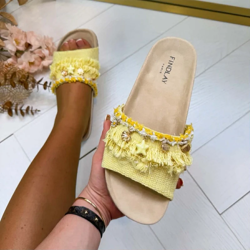 *SALE* FROEZEL SLIPPER GQ8-080 - YELLOW