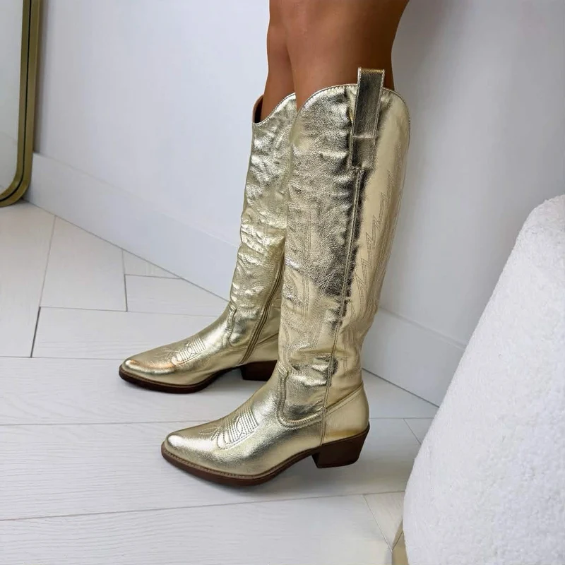 NEW COWBOY LAARS DEN929 - GOLD