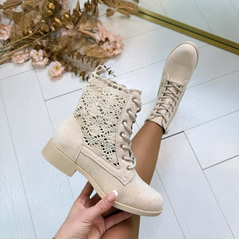 *SALE* WINNIE VETERBOOT XJ-1001 - BEIGE