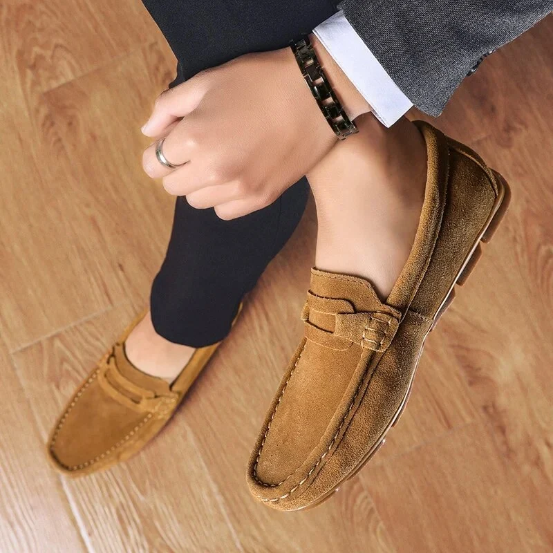 Suède herenschoenen