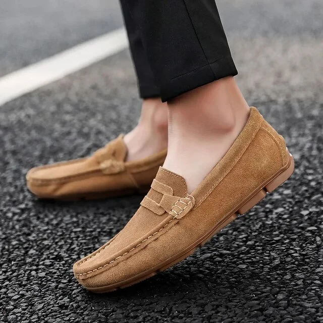 Suède herenschoenen