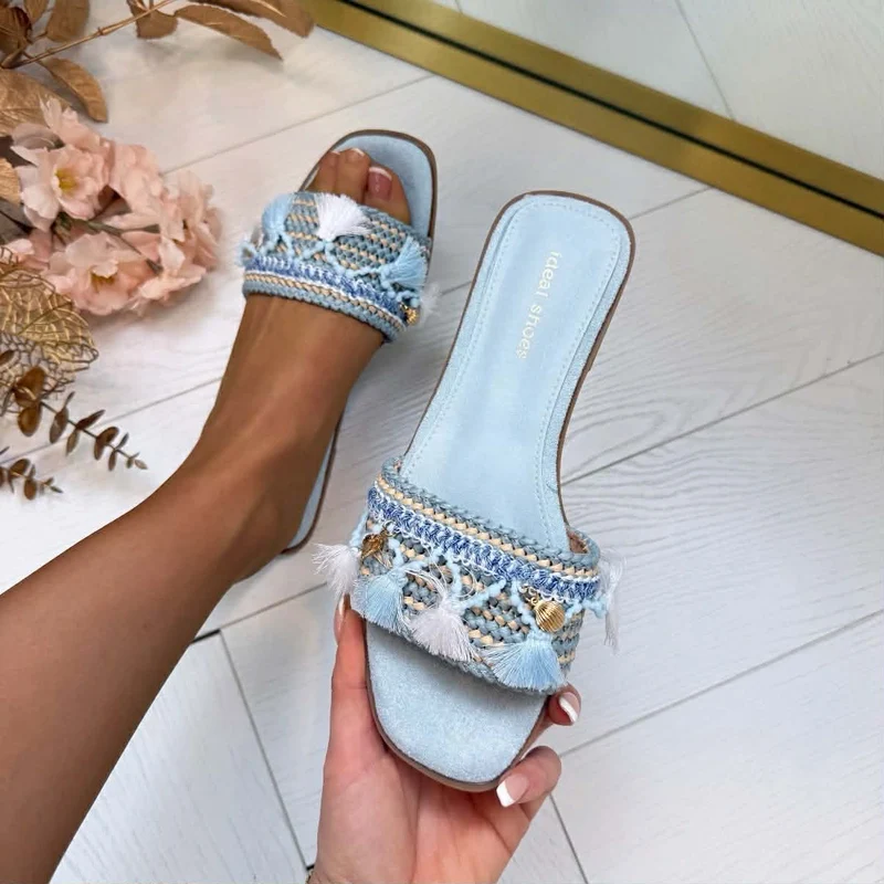 *SALE* FRANY SLIPPER 1525 - BLUE