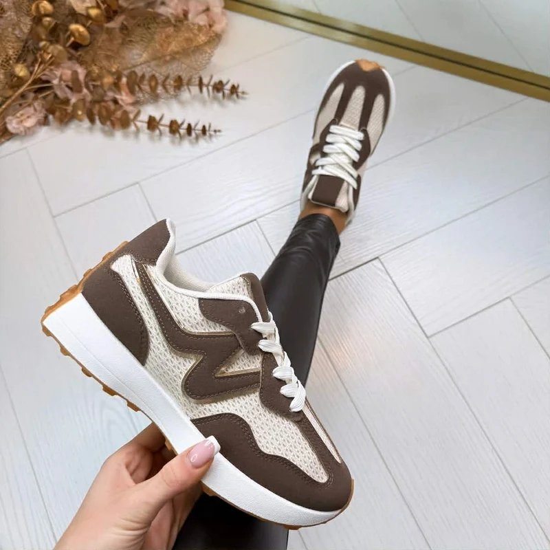 *SALE* WAVE SNEAKER A023 - BROWN