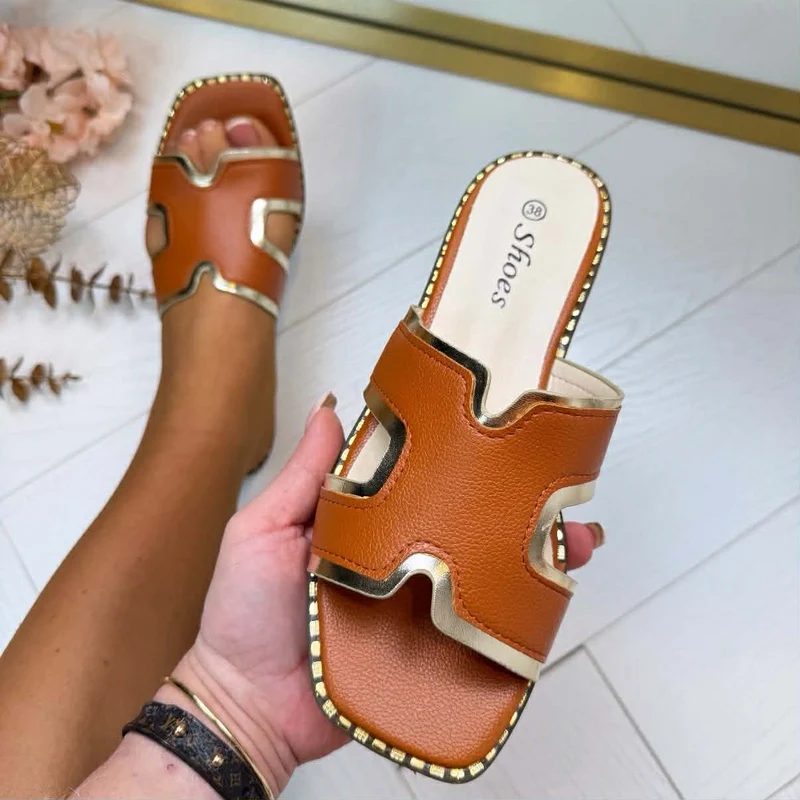 *SALE* HERMIEN SLIPPER CH031 - CAMEL